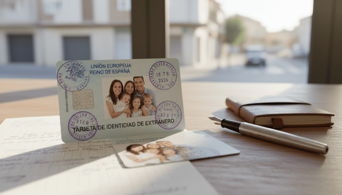 Documento de residencia TIE y tramitación oficial