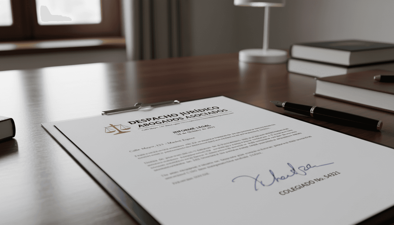 Informe oficial de viabilidad firmado