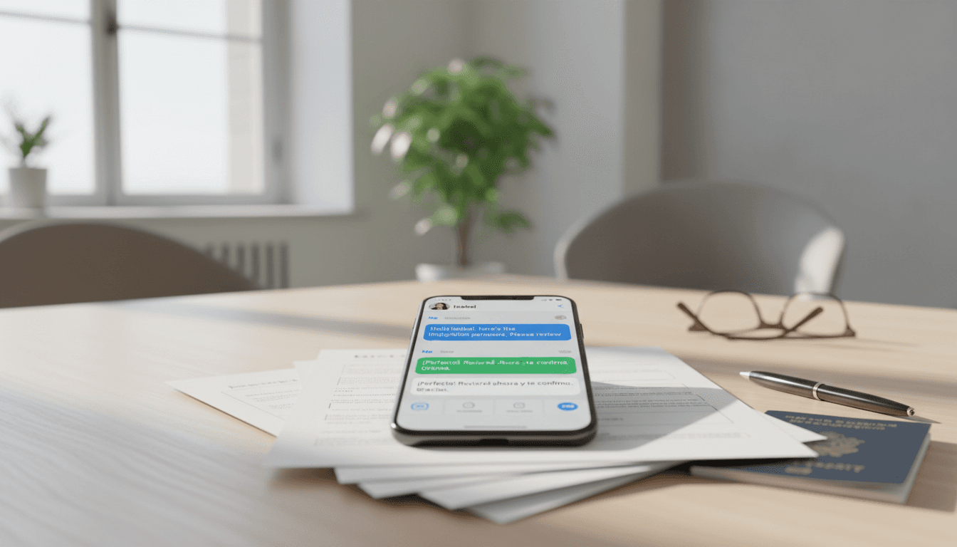 Consulta gratuita por WhatsApp sobre residencia familiar en España